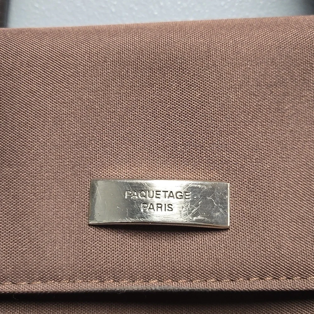 Paquetage Brown Canvas/leather Type Bag
